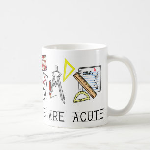 Mug Les professeurs de maths sont aigus