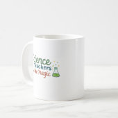 Mug Les professeurs de sciences sont des professeurs d (Devant gauche)