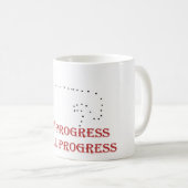 Mug les progrès lents sont toujours des progrès (Devant droit)