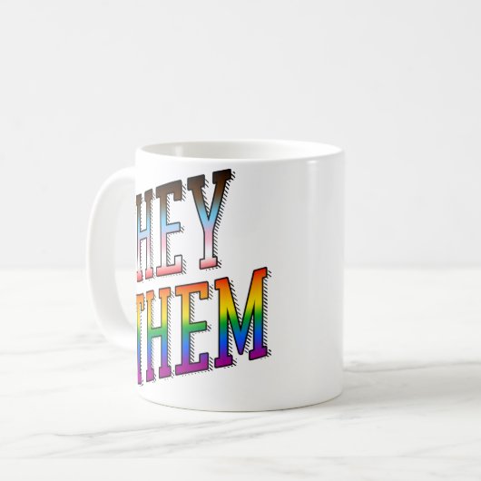 Mug Les Progrès Prononononononononononosés Ils (Devant gauche)