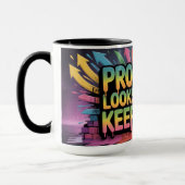 Mug Les progrès semblent désordonnés Continuez d'aller (Gauche)