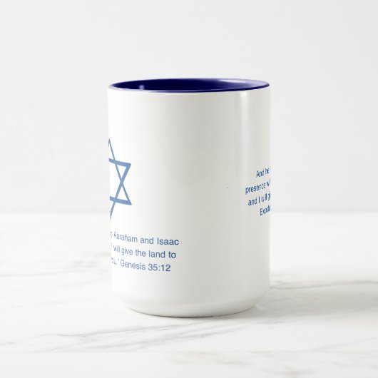 Mug Les promesses de Hashem ! (Centre)