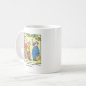 Mug Les promesses de Père Noël de bande dessinée de (Devant gauche)