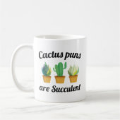Mug Les Puns De Cactus Sont Succulents (Gauche)