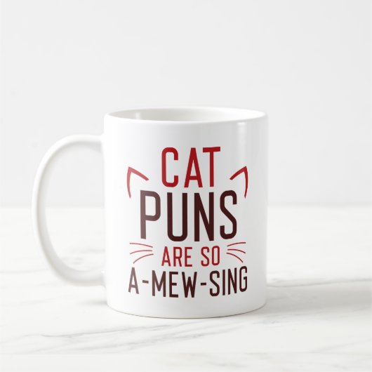 Mug Les Puns De Chat Sont Si Étonnants (Gauche)