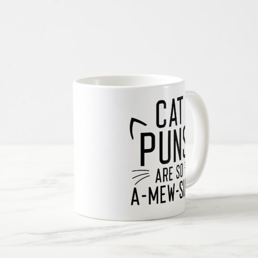 Mug Les Puns De Chat Sont Si Étonnants (Devant droit)