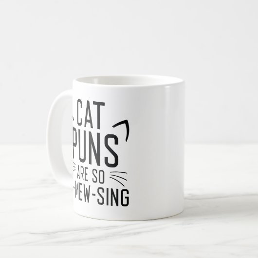 Mug Les Puns De Chat Sont Si Étonnants (Devant gauche)
