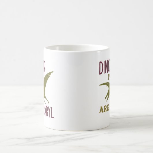 Mug Les Puns De Dinosaure Sont Ptérabyle (Centre)