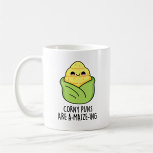 Mug Les Puns de maïs sont un jeu de maïs amusant
