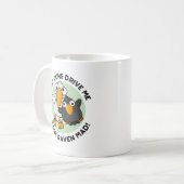 Mug Les Puns D'Oiseaux Nous Conduisent À La cigogne Co (Devant gauche)
