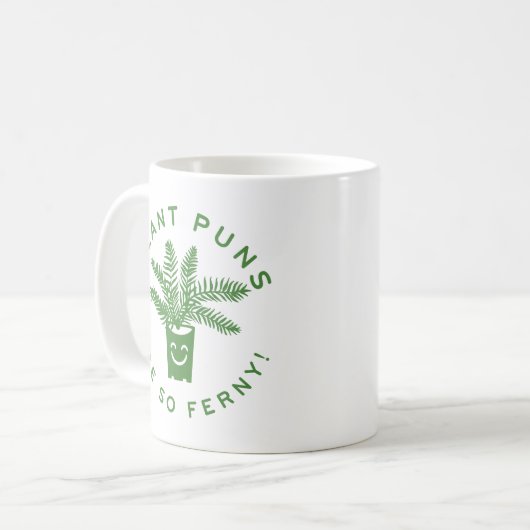 Mug Les Puns plantes Sont Si Fermes (Devant gauche)