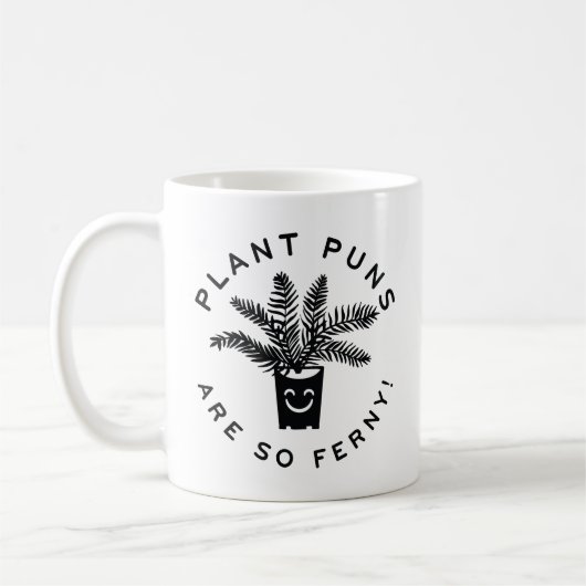 Mug Les Puns plantes Sont Si Fermes (Gauche)