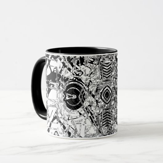 Mug Les quatre bougs de l'Apocalypse d'abord (Devant gauche)