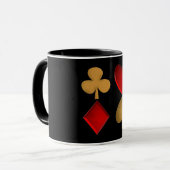 Mug Les quatre costumes (Devant gauche)