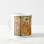 Mug Les Quatre Saisons Art Nouveau (Devant gauche)