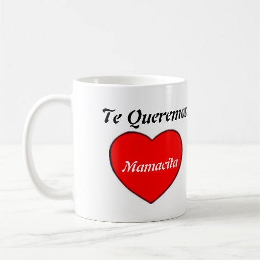 Mug Les Queremos Mamacita (Gauche)