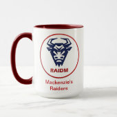 Mug Les Raiders de Mackenzie (Gauche)