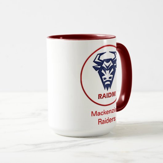 Mug Les Raiders de Mackenzie (Devant droit)