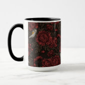 Mug Les Reddébutants dans les chrysanthèmes en brun et (Gauche)