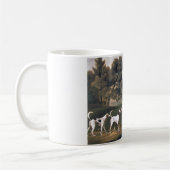 Mug Les reins dans un paysage rural (par George Stubbs (Gauche)