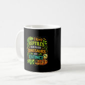 Mug Les reptiles règnent (Devant gauche)