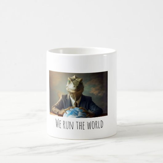 Mug Les Reptiliens Dirigent Le Monde (Centre)