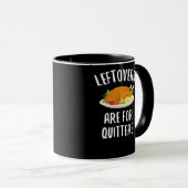 Mug Les Restes De Thanksgiving Sont Pour Quitters Clas (Devant droit)
