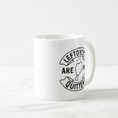 Mug Les Restes Sont Pour Les Quitters (Devant droit)