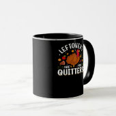 Mug Les Restes Sont Pour Les Quitters Cool Minimal (Devant droit)