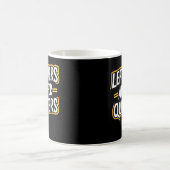Mug Les Restes Sont Pour Les Quitters Drôle Citation T (Centre)