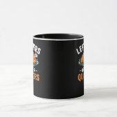 Mug Les restes sont pour Quitters Classic Retro Graphi (Centre)