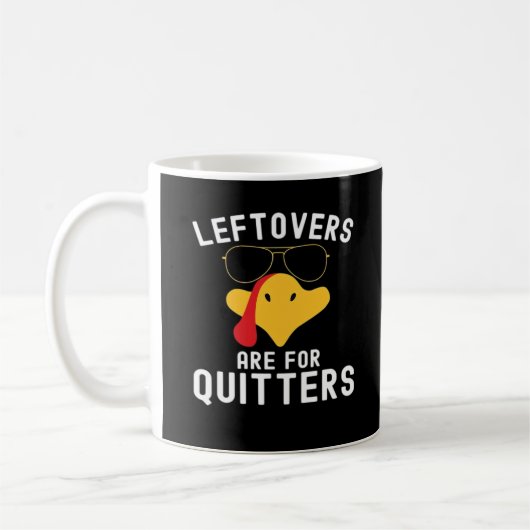 Mug Les Restes Sont Pour Quitters Thanksgiving Day Tur (Gauche)