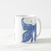 Mug Les rêves de papillons (Devant droit)