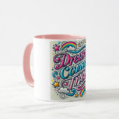 Mug Les rêves deviennent réalité (Devant gauche)
