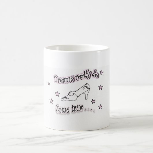 Mug Les rêves vraiment viennent vrai (Centre)