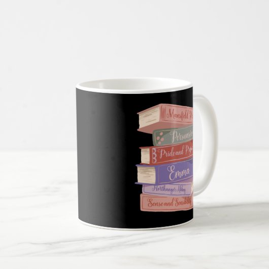 Mug Les romans de Jane Austen V (Devant droit)