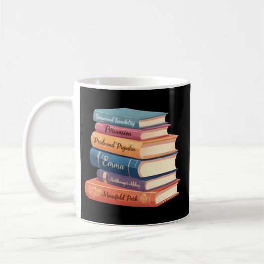 Mug Les romans de Jane Austen VII (Gauche)