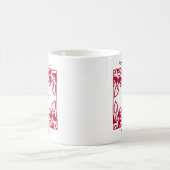 Mug Les roses sont rouges, l'amour c'est vous Chic Fle (Centre)