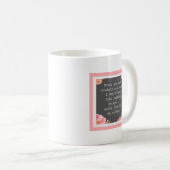 Mug Les roses sont rouges, les violettes sont bleues,  (Devant droit)