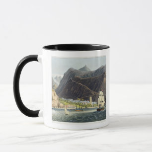 Mug Les routes, Ste.Hélène, gravée par Robert Havel