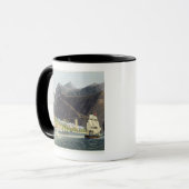 Mug Les routes, Ste.Hélène, gravée par Robert Havell ( (Devant gauche)