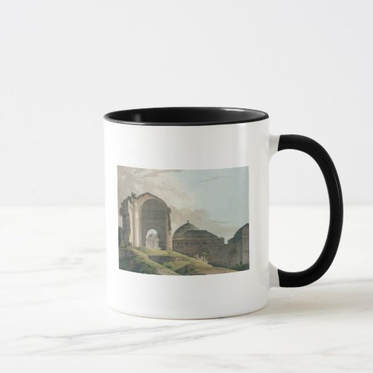 Mug Les ruines du palais à Madurai, 1798 (Droite)