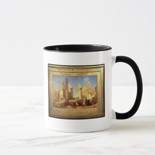 Mug Les ruines du palais de Karnak chez Thebes (Droite)