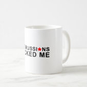 Mug les Russes m'ont entaillé (Devant droit)