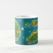 Mug Les Saintes – Illustrated Island Map (Centre)