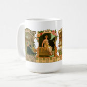 Mug Les saisons Art nouveau par Sonrel. (Devant gauche)