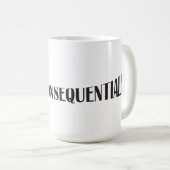 Mug Les sans conséquences Nous le peuple avant et arri (Devant droit)