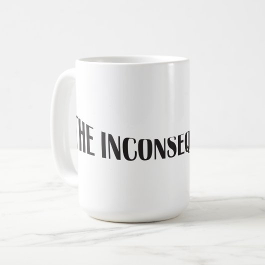 Mug Les sans conséquences Nous le peuple avant et arri (Devant gauche)