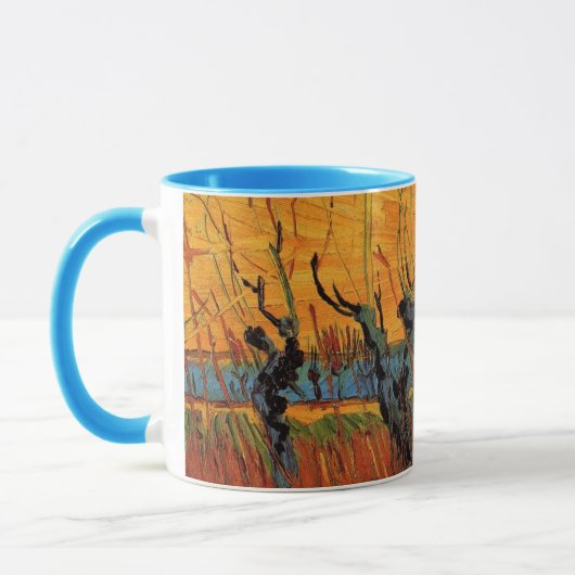 Mug Les saules au coucher du soleil par Vincent van Go (Gauche)