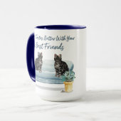 Mug Les saveurs de café sont meilleures...TabbyEdition (Devant gauche)